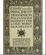 Essay on the Principles of Translation