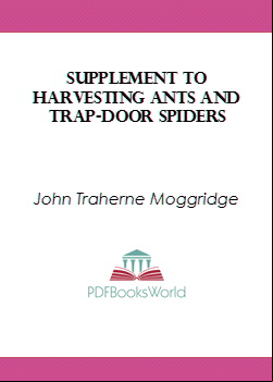 Supplement to Harvesting Ants and Trap-Door Spiders