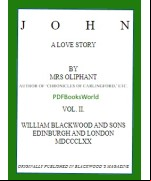 John, A Love Story; vol. 2 of 2