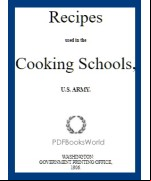 Recipes Used in the Cooking Schools, U. S. Army
