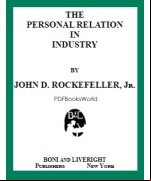 The Personal Relation in Industry
