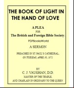 The Book of Light in the Hand of Love