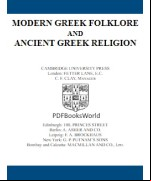 Modern Greek Folklore and Ancient Greek Religion -  A Study in Survivals