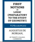 First notions of logic