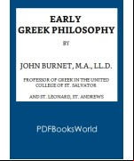 Early Greek philosophy
