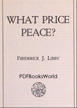 What Price Peace