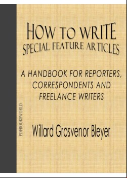 How To Write Special Feature Articles